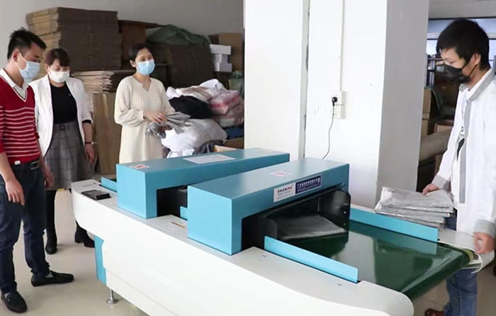 索卓贸易检针机案例