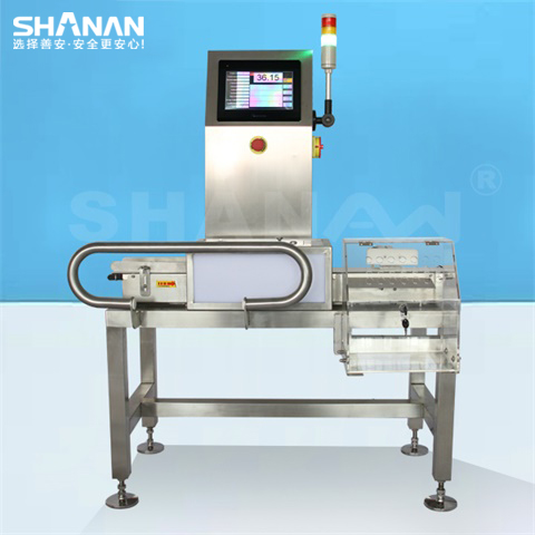 检重秤代替人工称重提高生产效率