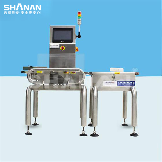 在线检重秤称重不准的解决方法