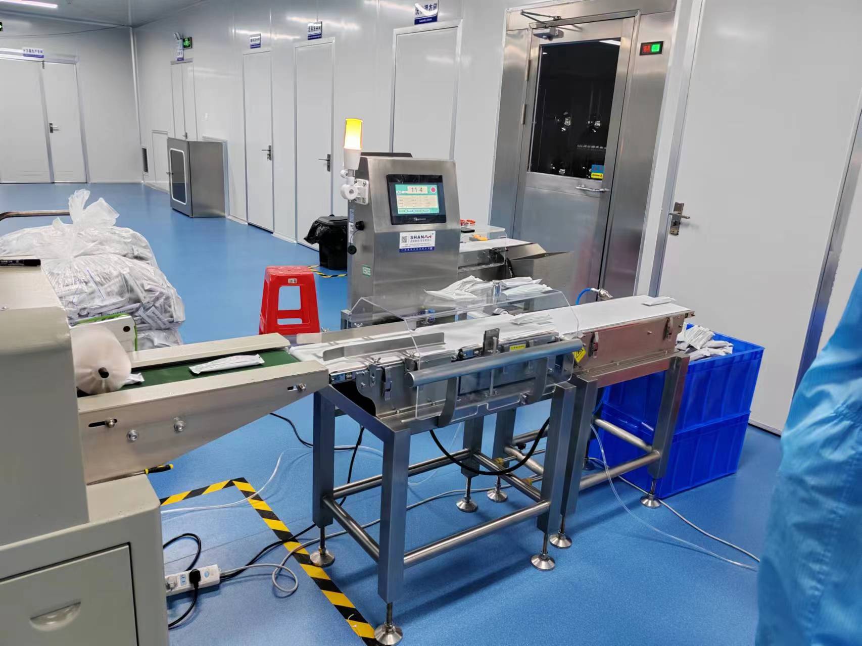 某医药公司购买善安称重机